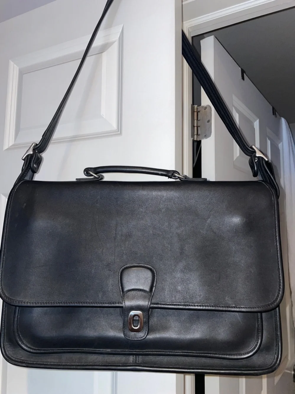 NWOT coach classic metropolitan crossbody briefcase #5180